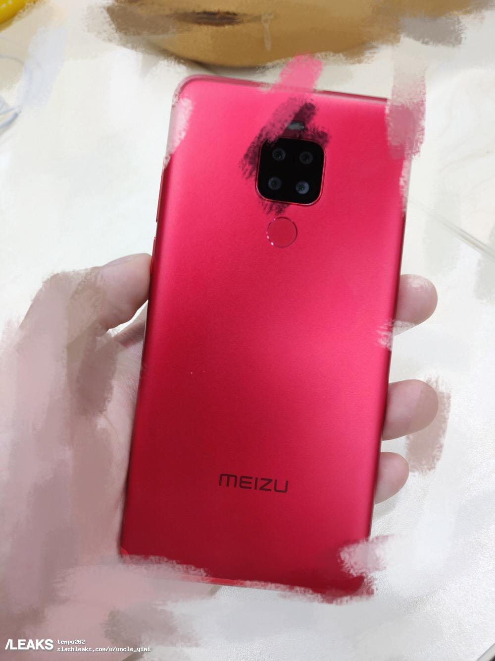 Meizu Note 8 Plus Flowed Out Photo Displays 4 Rear Cameras
