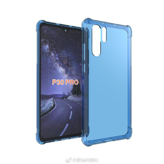 Huawei P30 And P30 Pro Skin Pictures Demonstrate Quad Cameras And Multiple Led Flash
