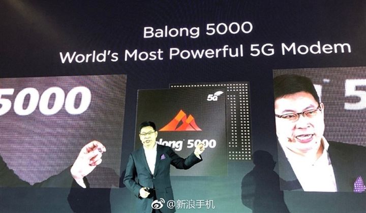 Huawei Announces Balong 5000 5g Modem With Up To 6.5 Gbps 5g Speeds