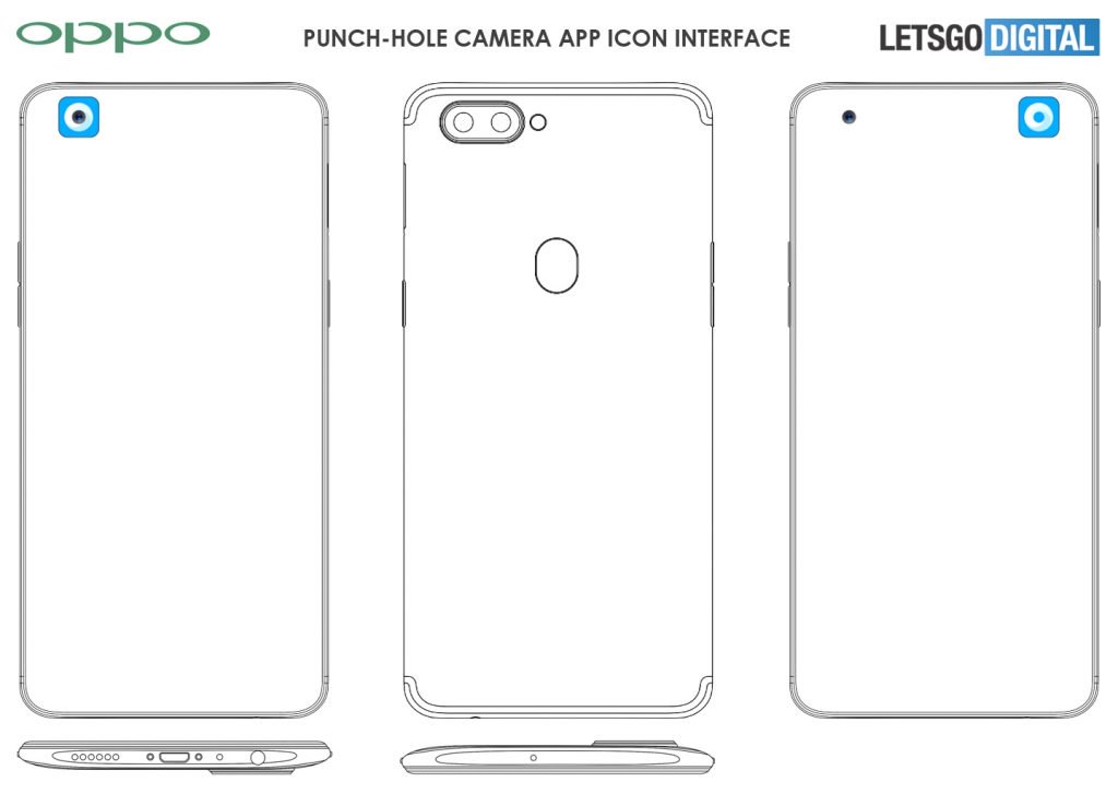 Oppo Punch-hole Display Patent Found
