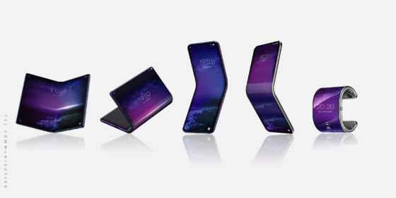 Tcl Developing 5 Foldable Gadgets