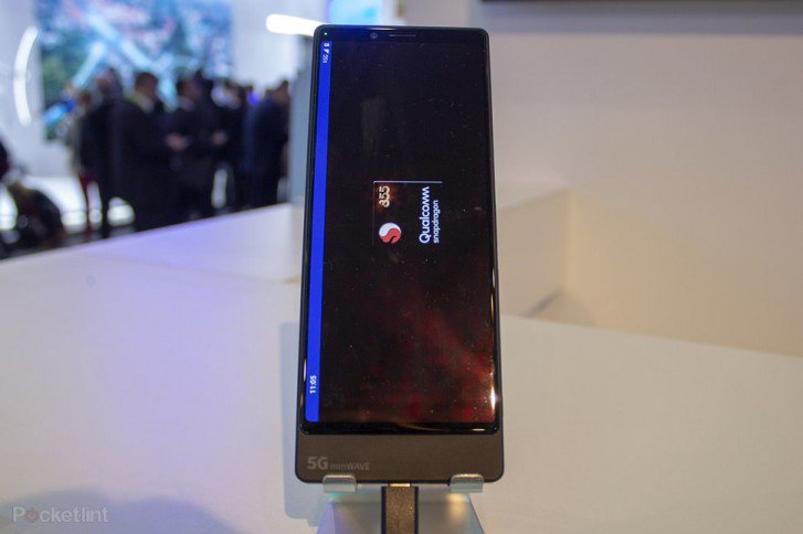 Sony Xperia 5g Prototype Smartphone Presented  At Mwc 2019