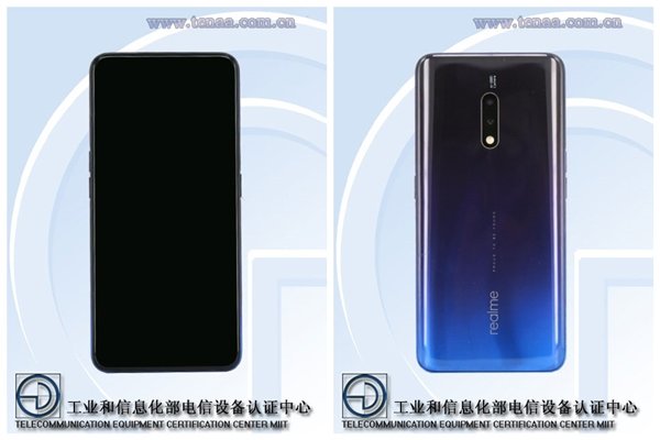 Realme phones certified in China, Pop-Up Camera design expected