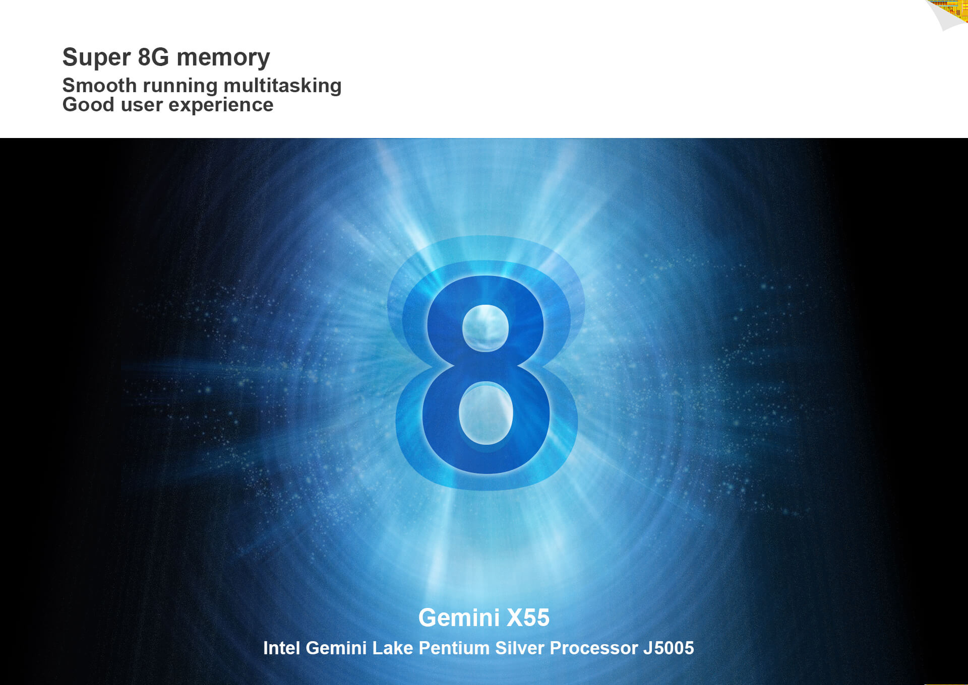 Gemini X55 8GB RAM