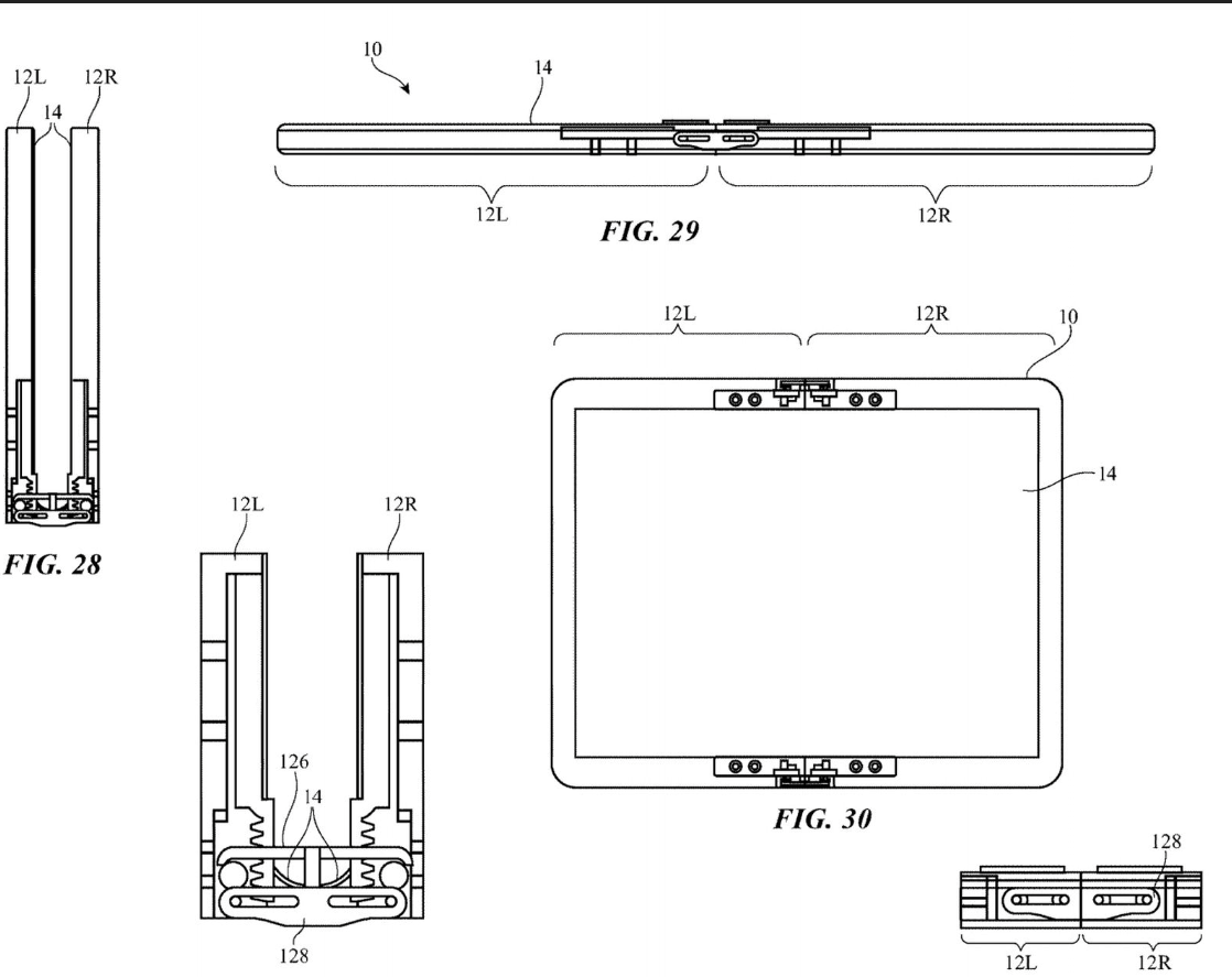 Apple patents foldable device, with Moving flaps 2