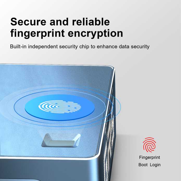 Beelink GTR Pro fingerprint