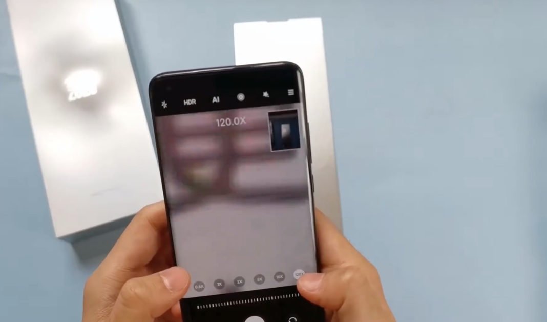 Xiaomi Mi 10 Ultra unboxing video leaked 100x